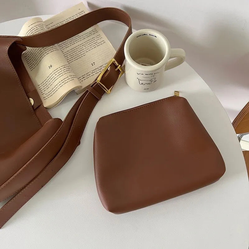 Luxury Leather Shoulder Bag