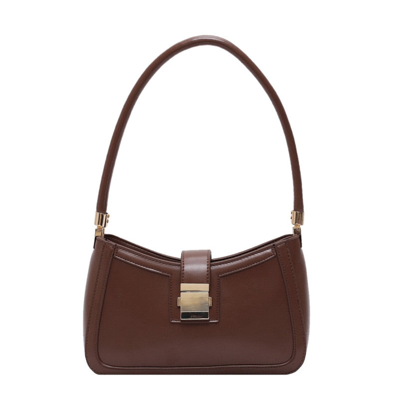 Stylish Left Shoulder Bag | Women's Designer Handbag with Zipper-trendvilla20240423-Calm Wears-Braun-Calm Wears