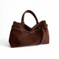 Suede Shoulder Handbag-dione couture20260421-Calm Wears-Cafe-Calm Wears