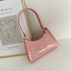 Fashionable Exquisite Shopping Bag Tote Shoulder Bags Plain Chain Bag for Women