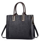 Prägte Vegan Leather Top Handle Tote Bag-mayfair ellis20260422-Calm Wears-Black-Calm Wears