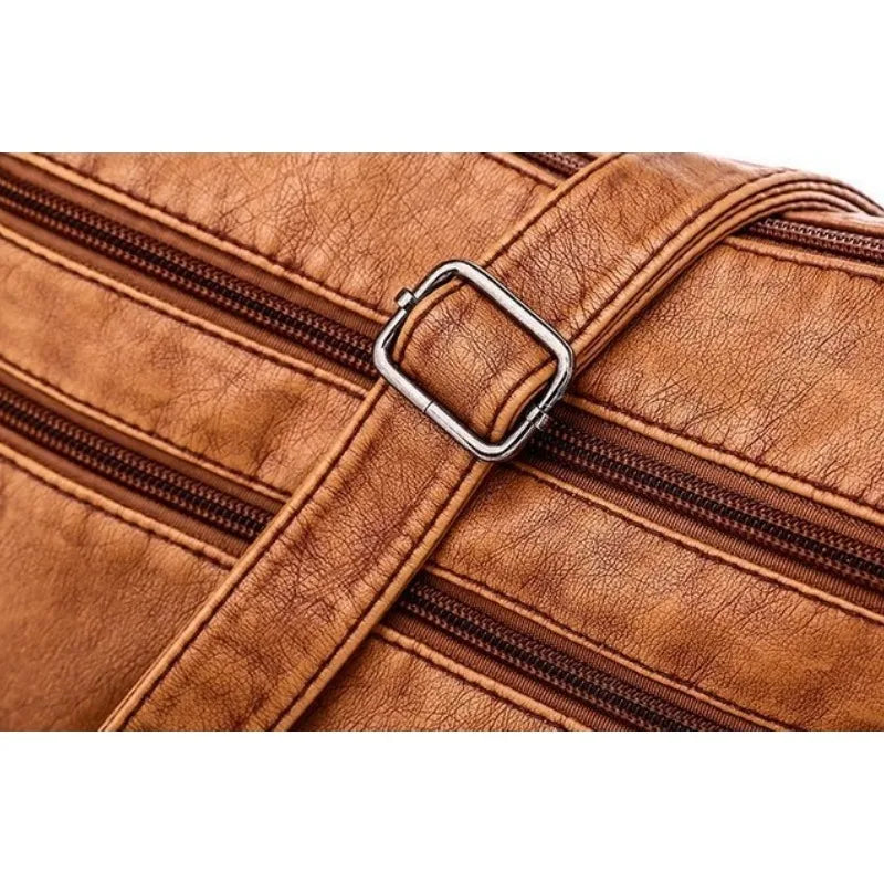 Multi-pocket Shoulder Bag in Leather-dione couture20260420-Calm Wears-Black-Calm Wears