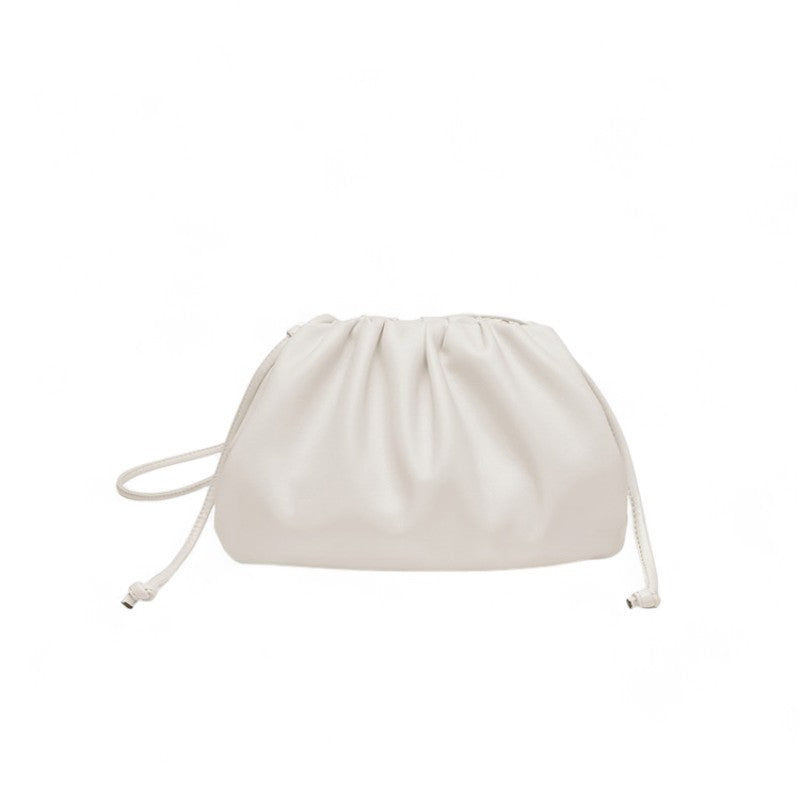 Small Leather Shoulder Handbag-dione couture20260420-Calm Wears-White-Calm Wears
