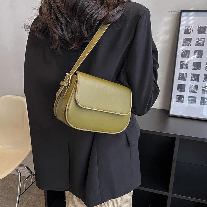 Handmade leather shoulder bag-velveti-amsterdam20250414-Calm Wears-Green-Calm Wears