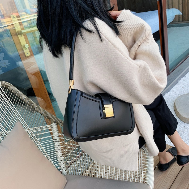 Stylish Left Shoulder Bag | Women's Designer Handbag with Zipper