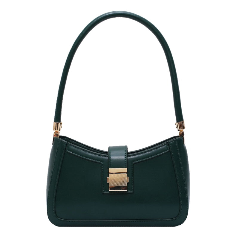 Stylish Left Shoulder Bag | Women's Designer Handbag with Zipper-trendvilla20240423-Calm Wears-Green-Calm Wears