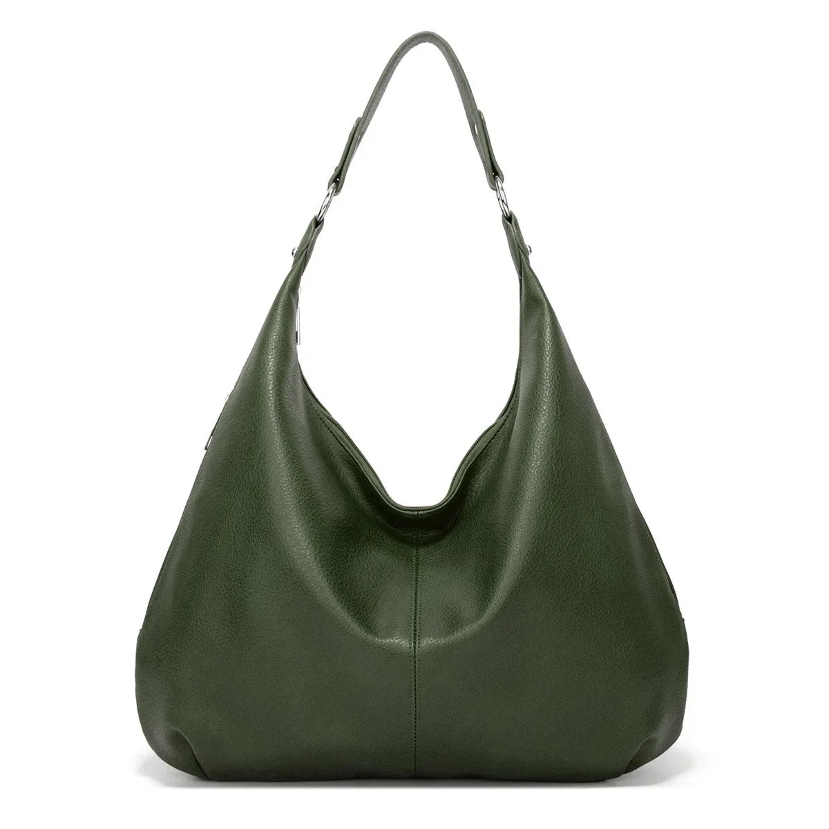 Luxury Soft Leather Tote Handbag-dione couture20260421-Calm Wears-Green-Calm Wears