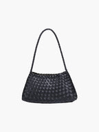 Shoulder Bag with Braided Design