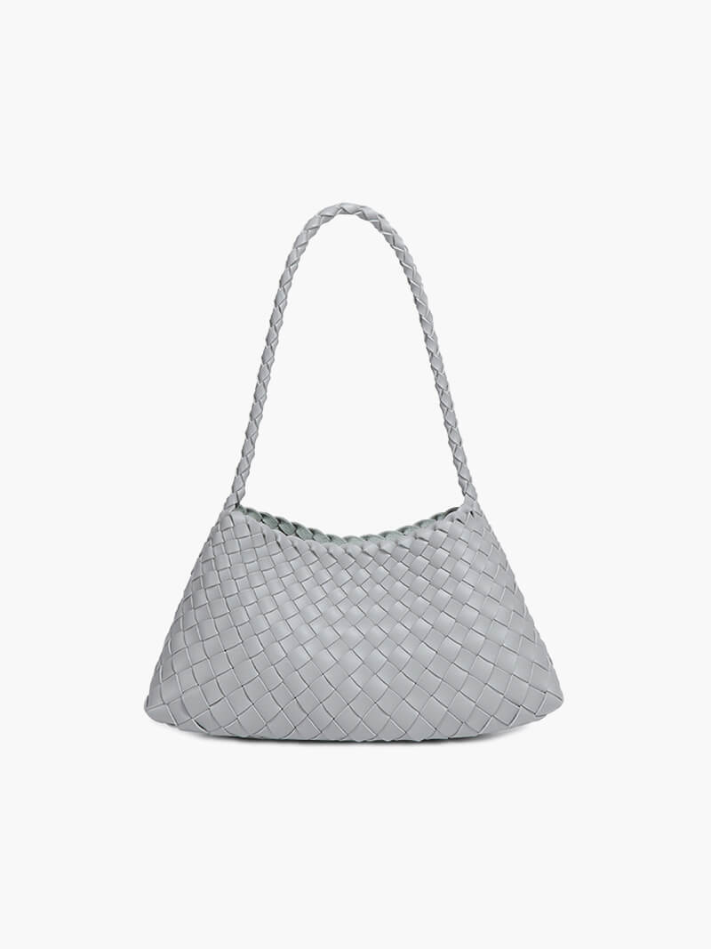 Shoulder Bag with Braided Design