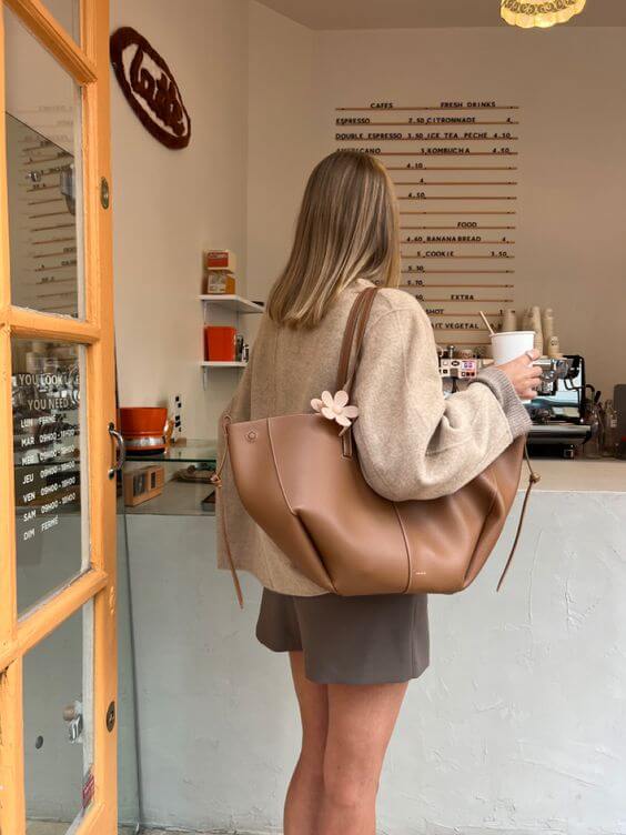 Bag Large Adjustable Strap Shoulder Bag Shopper Bag