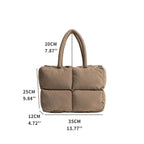 Puffer shoulder bag for ladies - Stylish and spacious shoulder bag