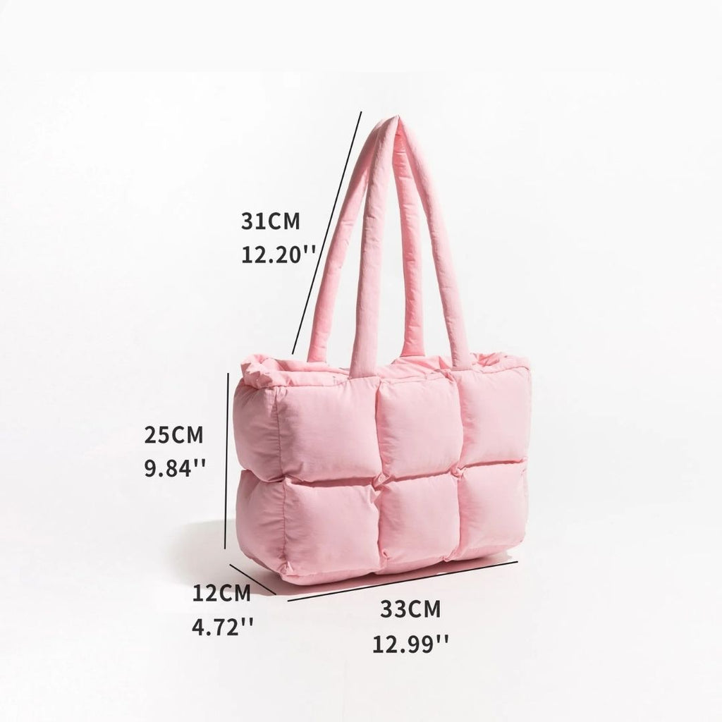 Puffer Shoulder Bag for Women - Stylish and Spacious Handbag