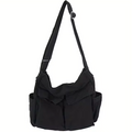 Shoulder bag with fold design