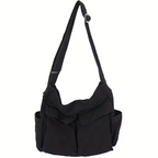 Shoulder bag with fold design