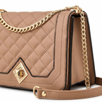 Quilted Chain Crossbody Bag, Small Shoulder Bag-mayfair ellis20260422-Calm Wears-Braun-Calm Wears