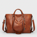 Large Vegan Leather Work Bag with Crossbody Strap-mayfair ellis20260422-Calm Wears-Braun-Calm Wears
