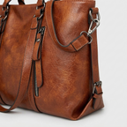 Large Vegan Leather Work Bag with Crossbody Strap-mayfair ellis20260422-Calm Wears-Braun-Calm Wears