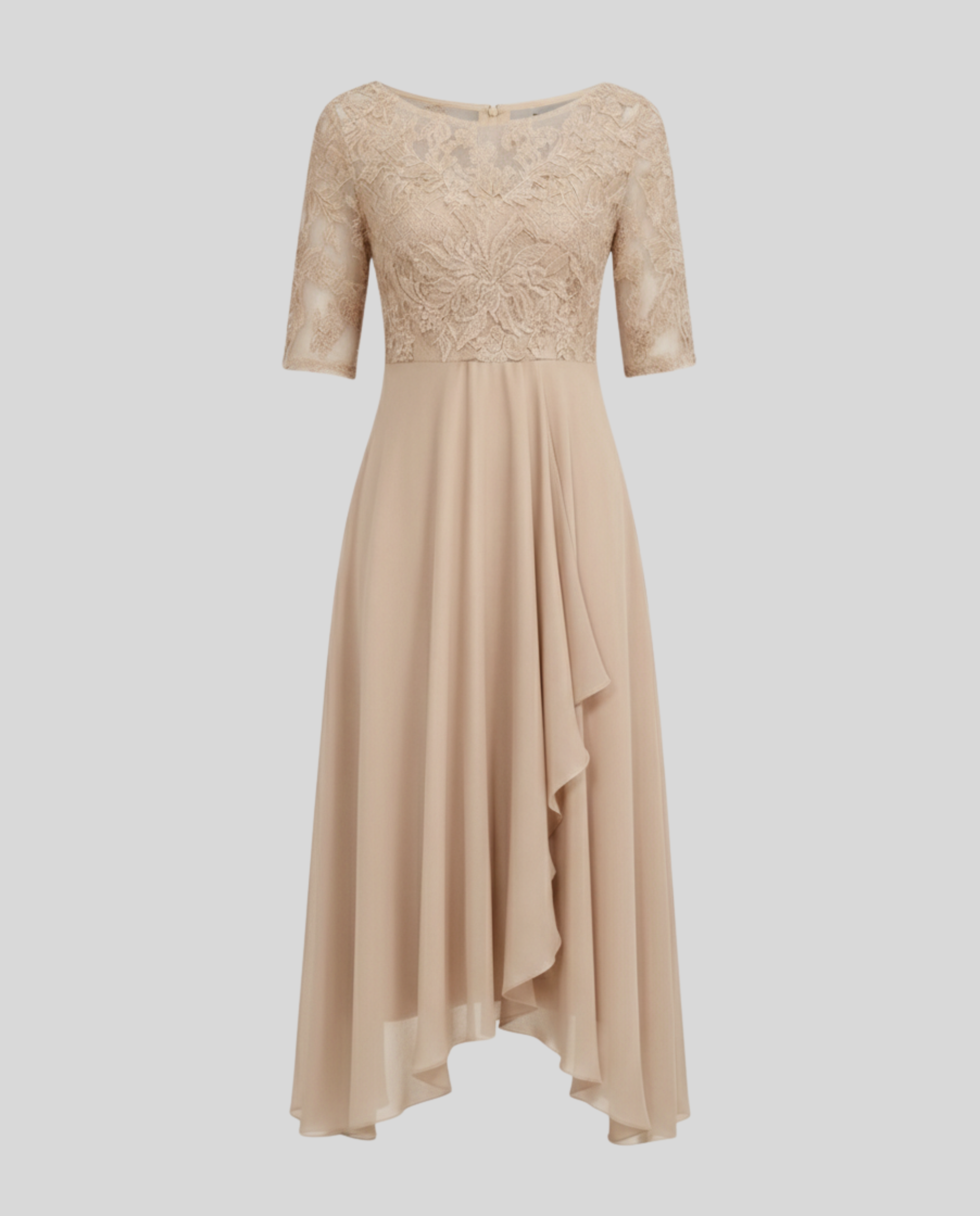 Airy Elegant Midi Dress-fashion by gaby20240827-Calm Wears-beige-XS-Calm Wears