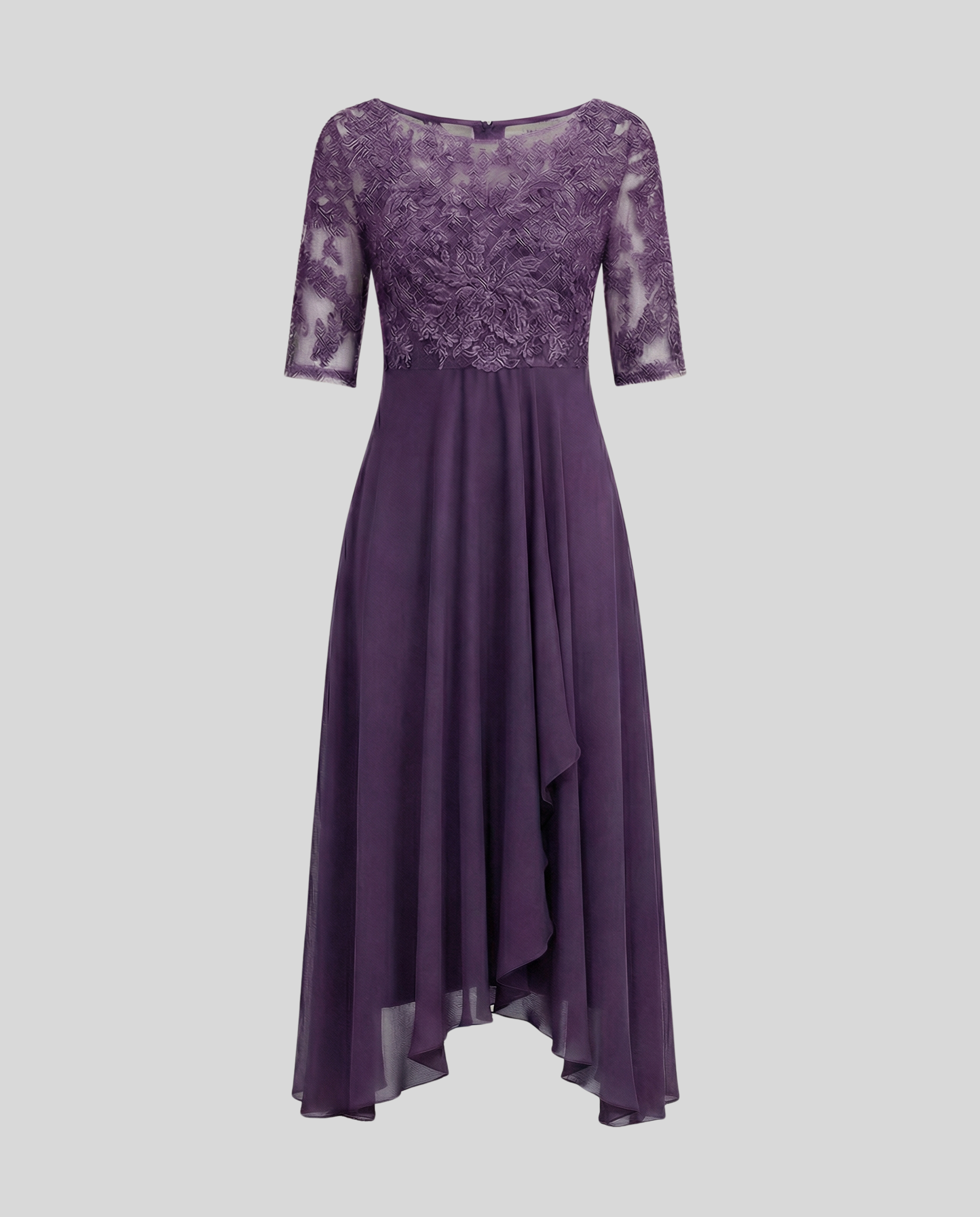 Airy Elegant Midi Dress-fashion by gaby20240827-Calm Wears-Lilac-XS-Calm Wears