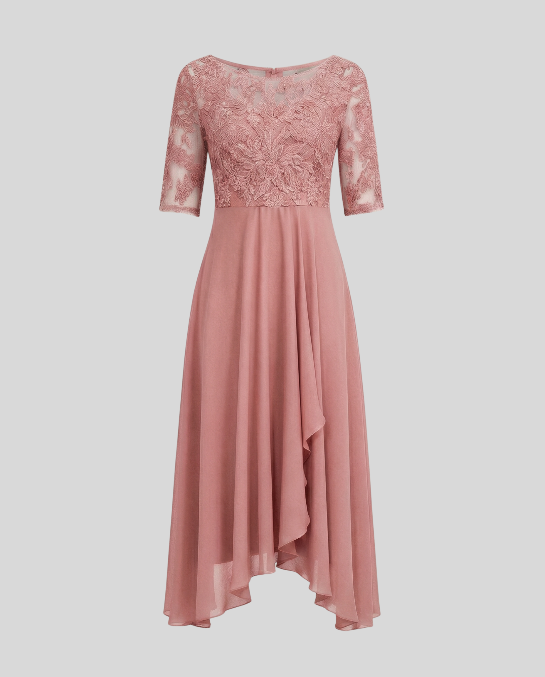 Airy Elegant Midi Dress-fashion by gaby20240827-Calm Wears-Pink-XS-Calm Wears