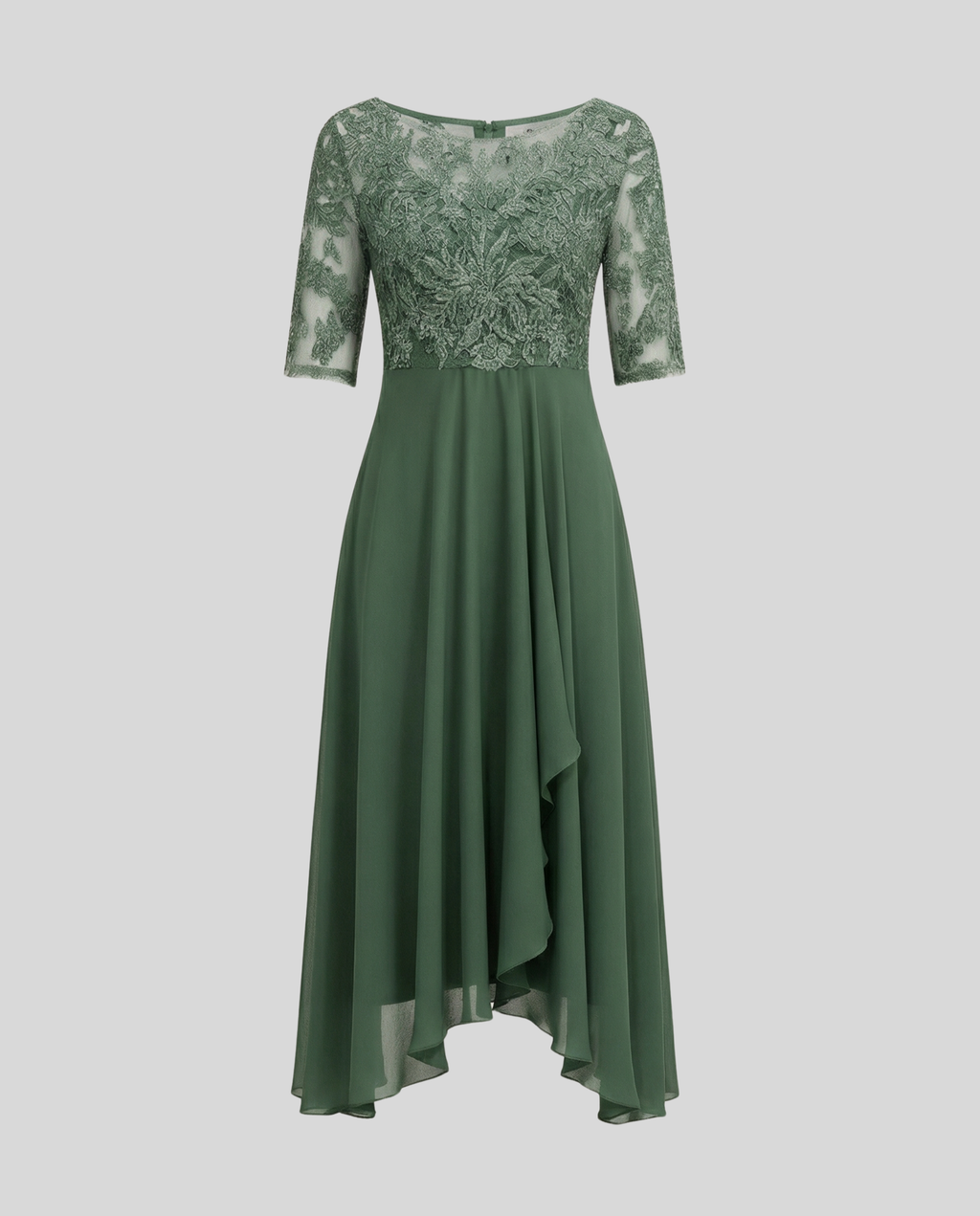 Airy Elegant Midi Dress-fashion by gaby20240827-Calm Wears-Vegetables-XS-Calm Wears