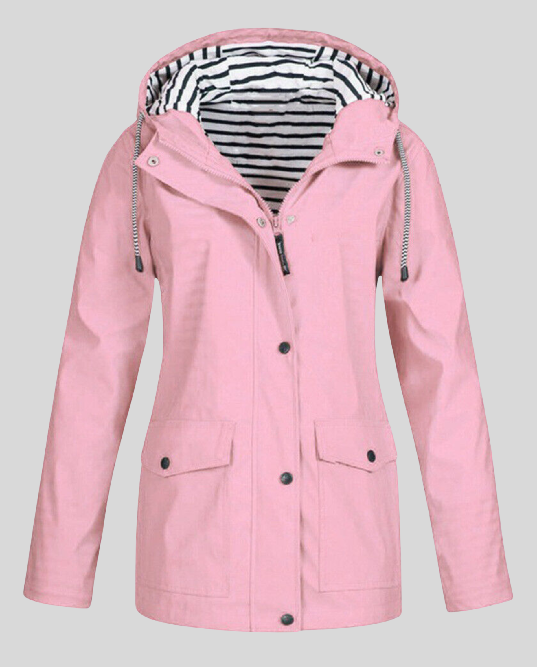 All-weather women's jacket waterproof-julia stil20240911-Calm Wears-Pink-S-Calm Wears