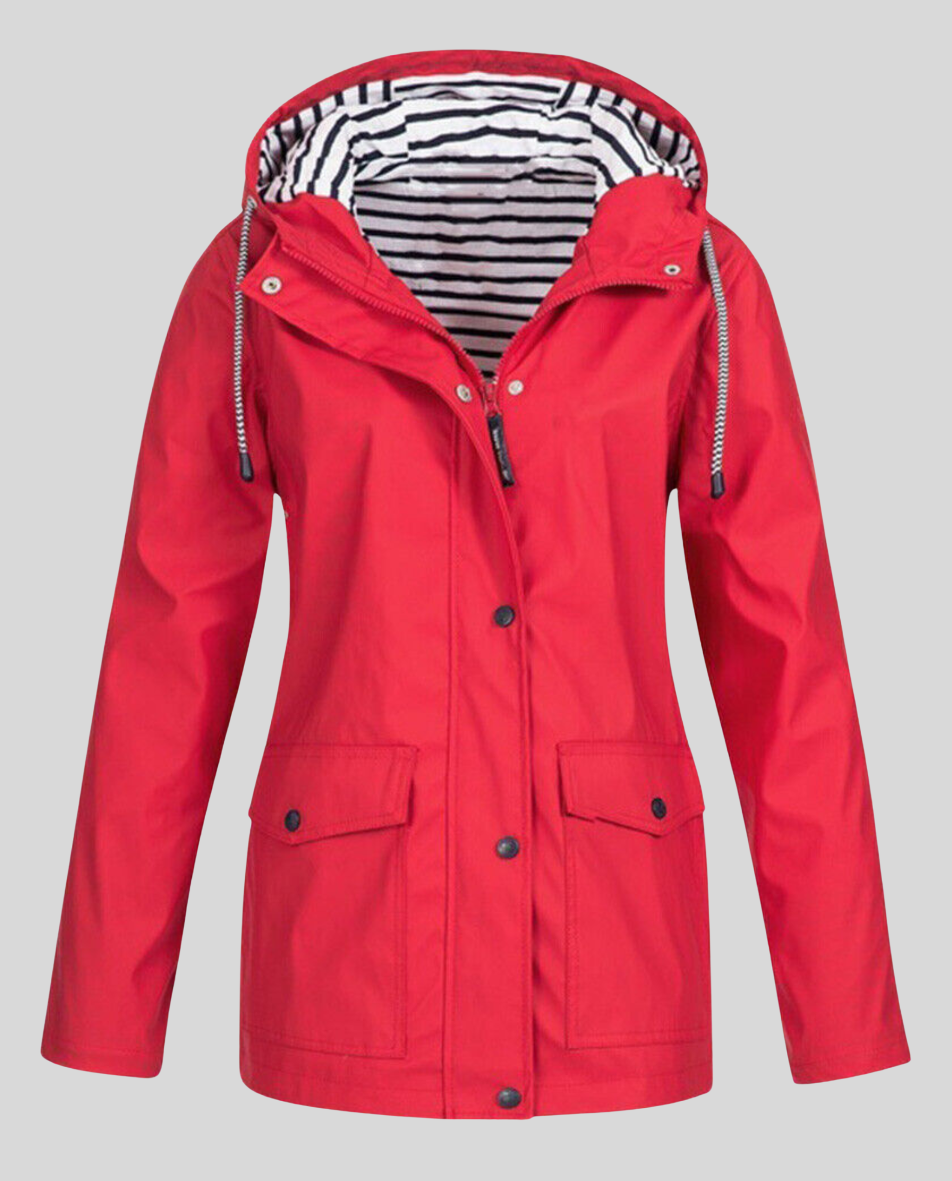 All-weather women's jacket waterproof-julia stil20240911-Calm Wears-Red-S-Calm Wears