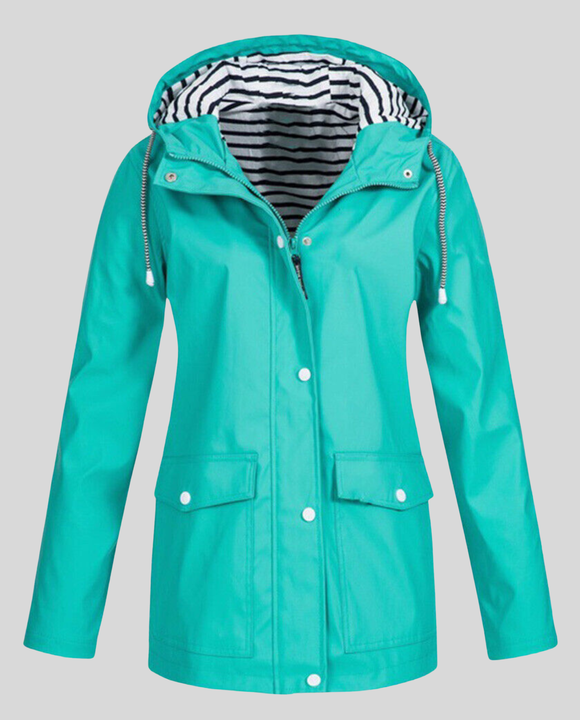 All-weather women's jacket waterproof-julia stil20240911-Calm Wears-Turquoise-S-Calm Wears