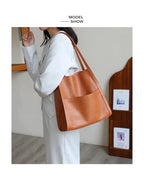 Lederstil-Shoulder Bag