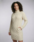 Beige Soft Knit Midi Dress-mainz-mode20240920-Calm Wears-Beige-S-Calm Wears