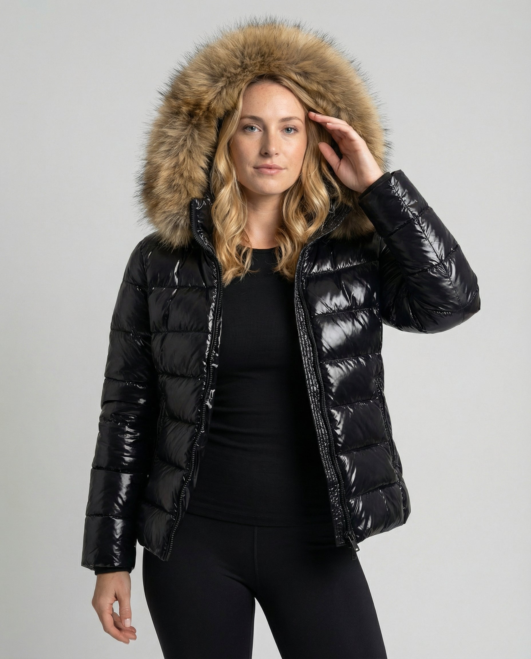 Black women's winter jacket-bakkermode20251110-Calm Wears-S-Calm Wears