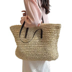 Women spacious beach bag-maya mode20260422-Calm Wears-Green-Calm Wears