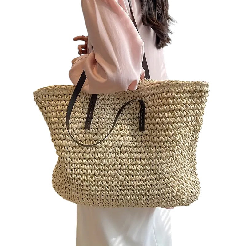 Women spacious beach bag-maya mode20260422-Calm Wears-Green-Calm Wears