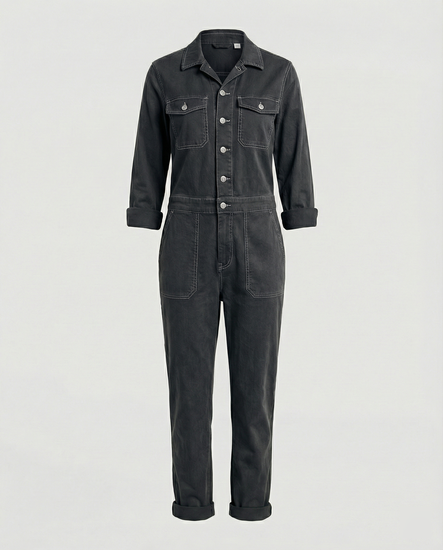 Casual Utility Jumpsuit Women-allure fashion20251113-Calm Wears-Black-S-Calm Wears