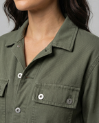 Casual Utility Jumpsuit Women-allure fashion20251113-Calm Wears-Green-S-Calm Wears