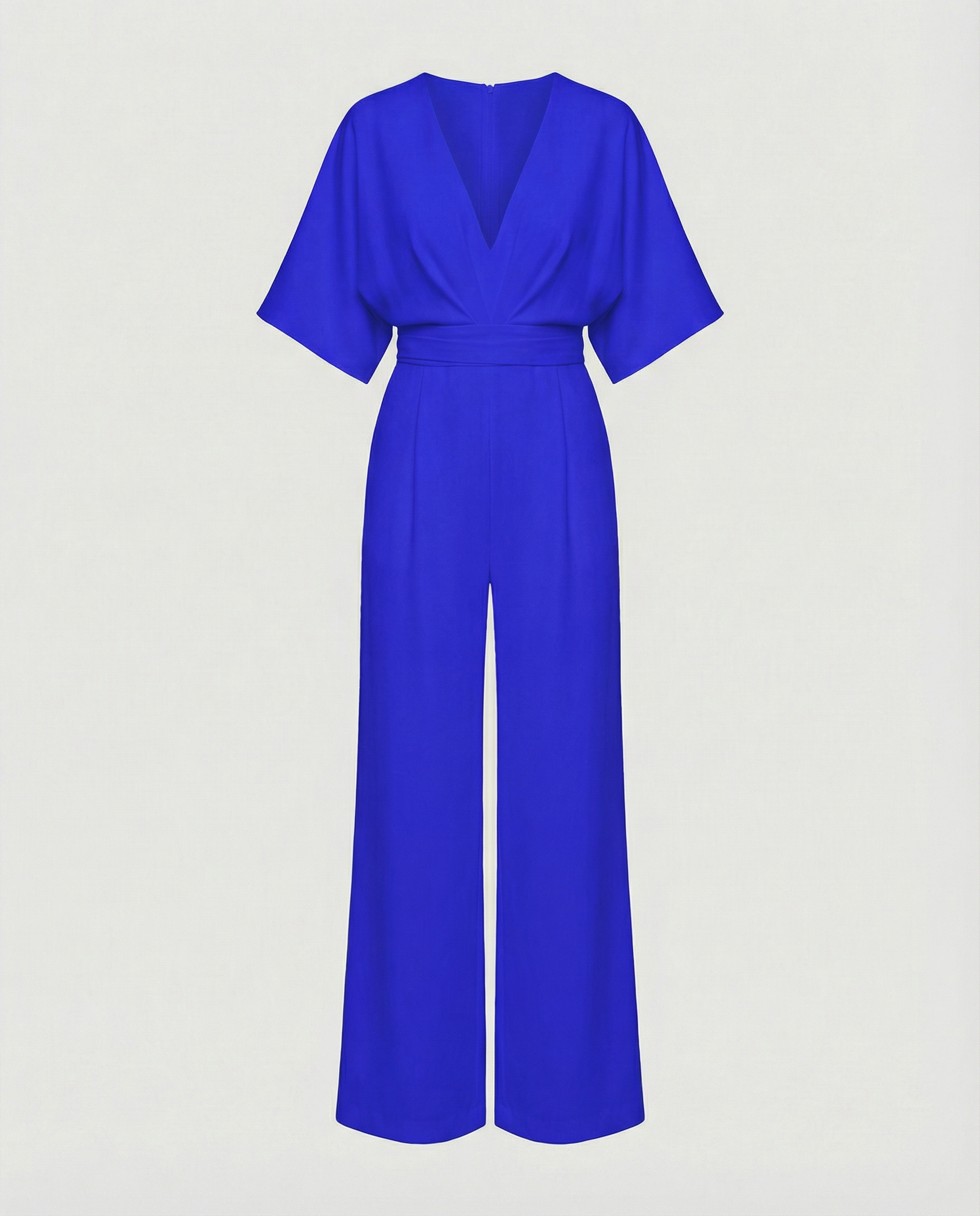 Casual Wide Leg Jumpsuit Women-oase-mode20241217-Calm Wears-Blue-S-Calm Wears
