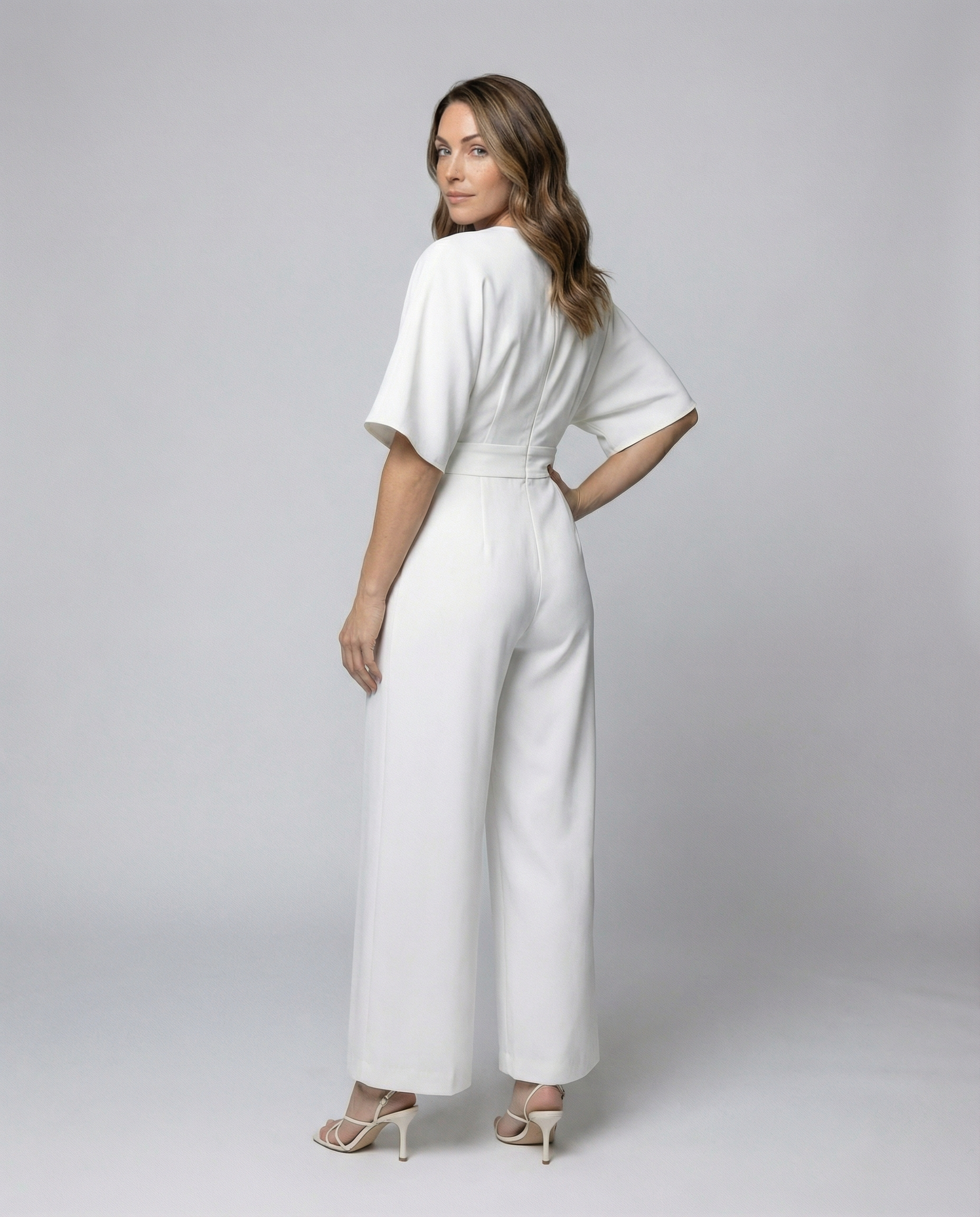 Casual Wide Leg Jumpsuit Women-oase-mode20241217-Calm Wears-White-S-Calm Wears