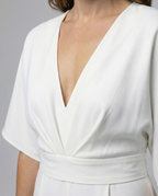 Casual Wide Leg Jumpsuit Women-oase-mode20241217-Calm Wears-White-S-Calm Wears