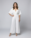 Casual Wide Leg Jumpsuit Women-oase-mode20241217-Calm Wears-White-S-Calm Wears