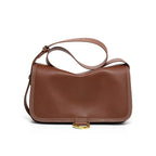 Bag for - Elegant Shoulder Bag with Gold Accent and Plenty of Storage-Calm Wears-Beige-Calm Wears