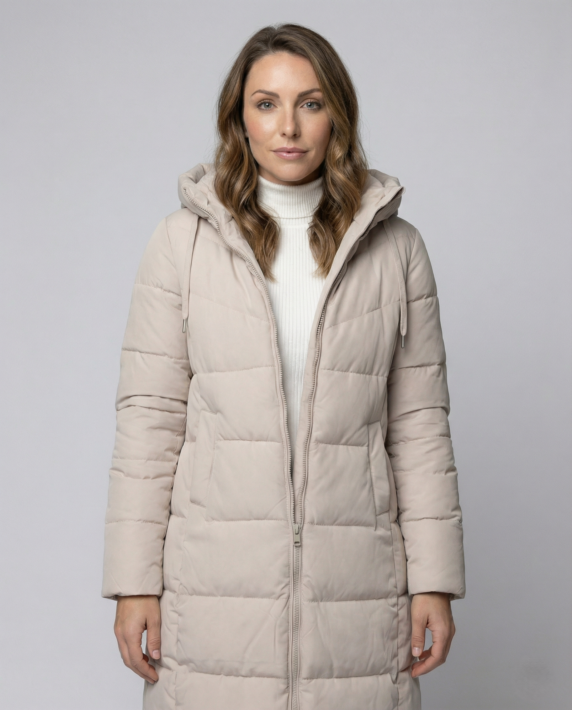Chic Warm Winter Jacket Women-lévoire20241106-Calm Wears-Beige-S-Calm Wears