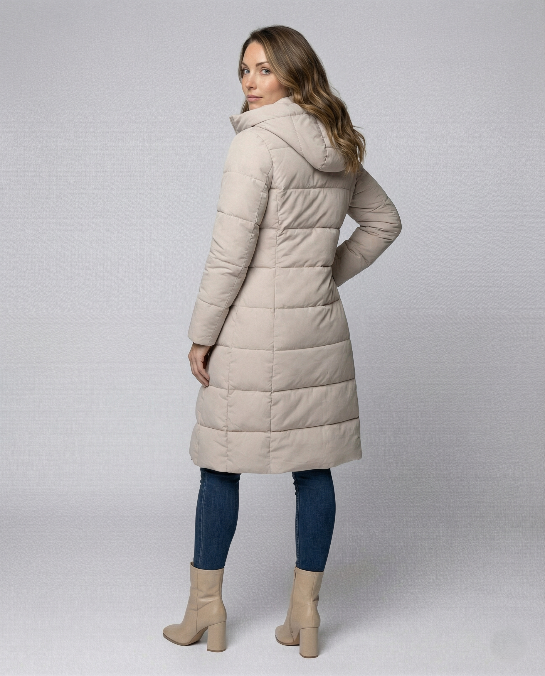 Chic Warm Winter Jacket Women-lévoire20241106-Calm Wears-Beige-S-Calm Wears