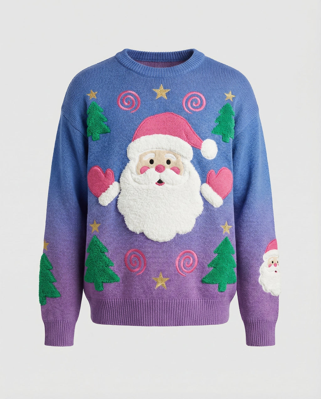 Christmas sweatshirt women-modefest20251127-Calm Wears-Blue-S-Calm Wears