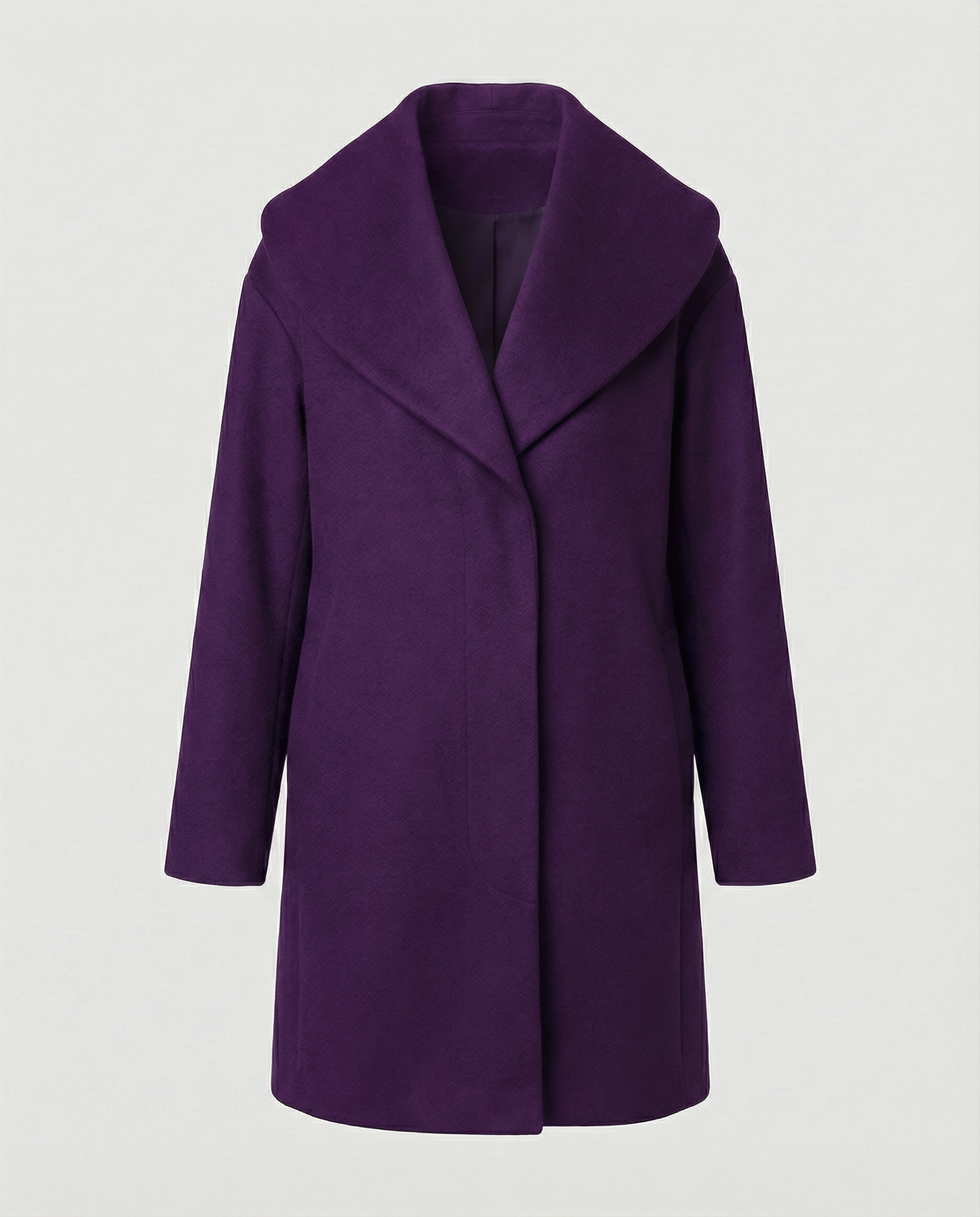 Classic Quilted Winter Jacket Women-nuefashion20251104-Calm Wears-Lilac-S-Calm Wears