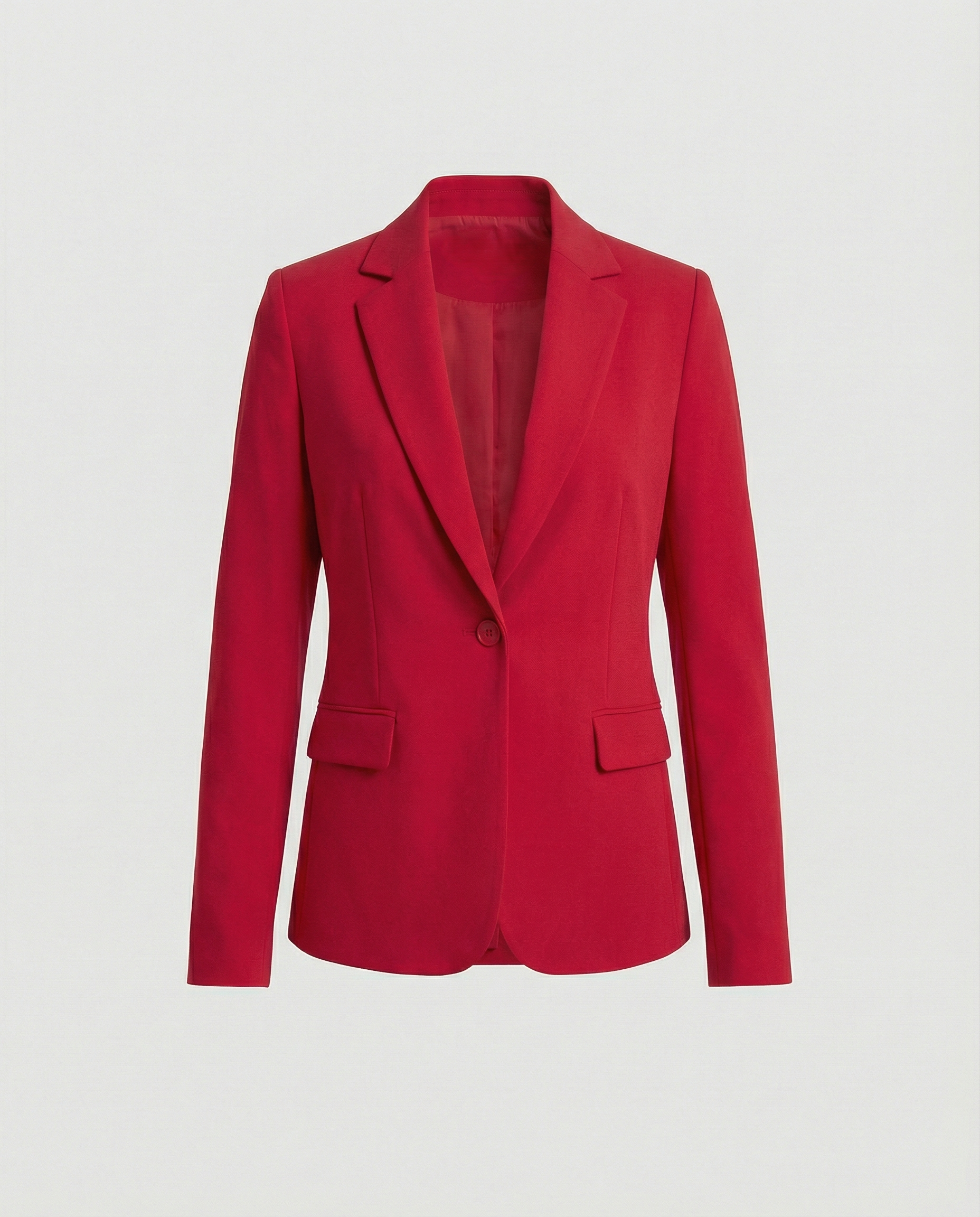 Classic Women's Blazer Elegant-lasmir20251119-Calm Wears-Red-XS-Calm Wears