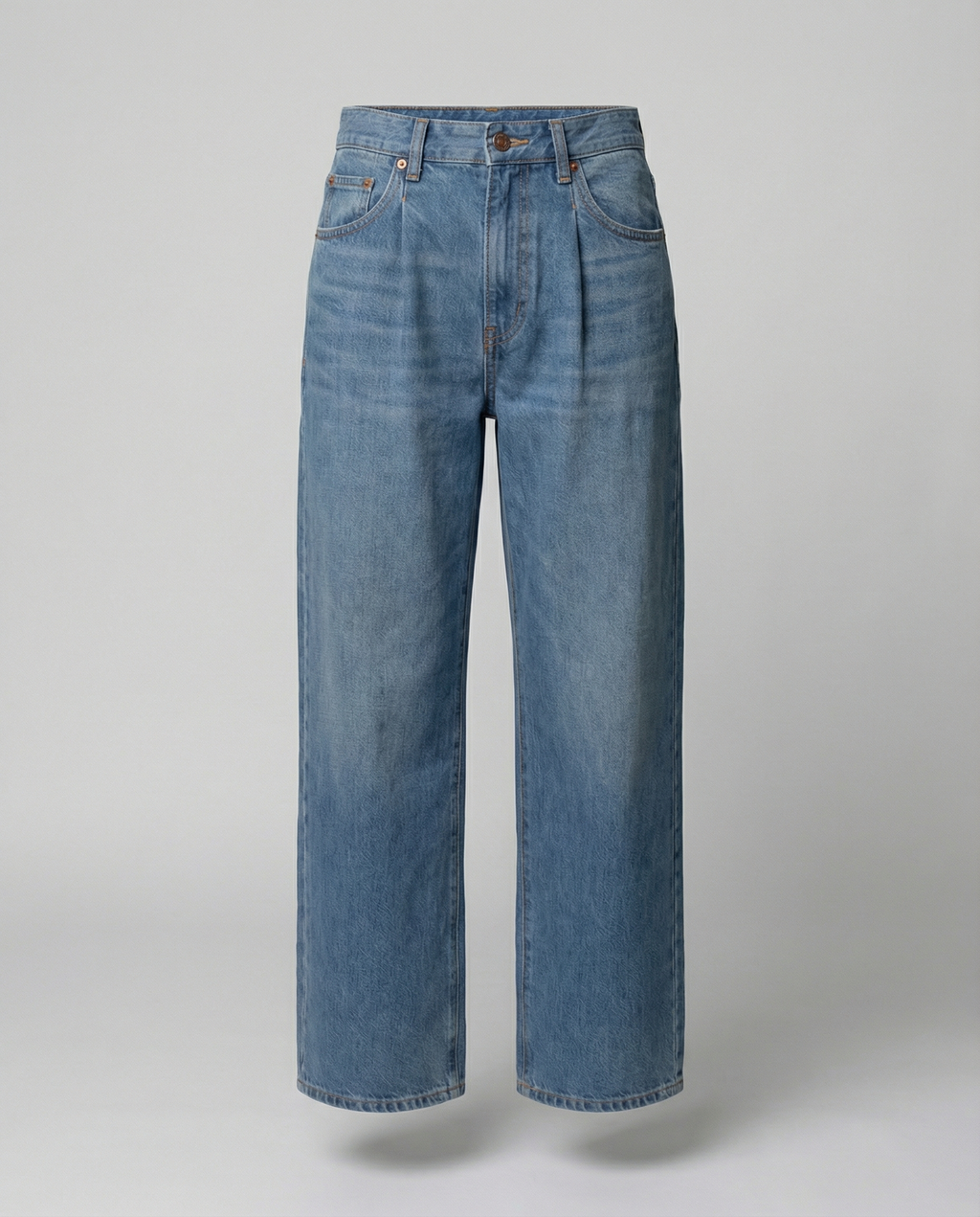 Comfortable Loose Women's Jeans-schmidt modehaus20240815-Calm Wears-Blue-S-Calm Wears