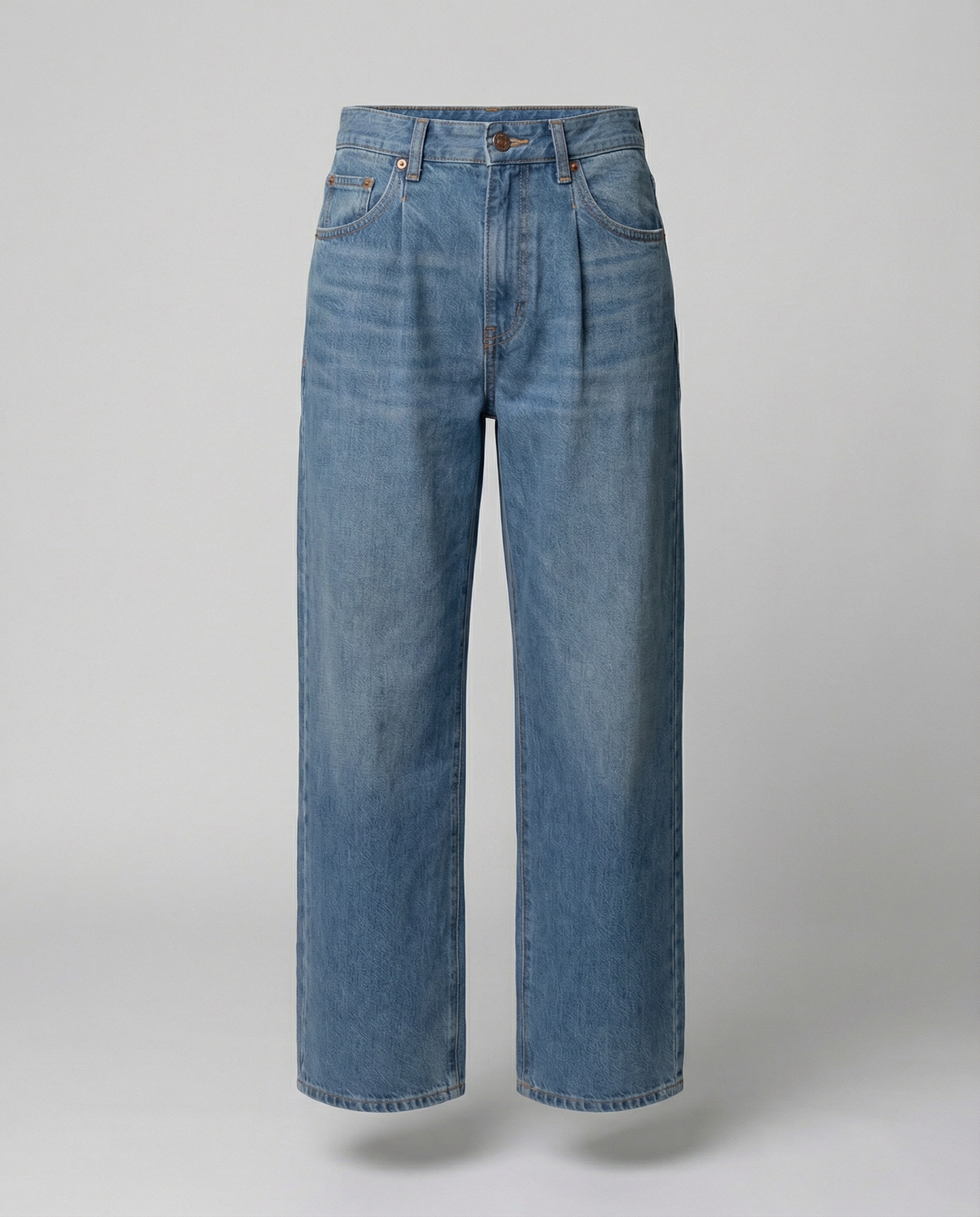 Comfortable Loose Women's Jeans-schmidt modehaus20240815-Calm Wears-Blue-S-Calm Wears