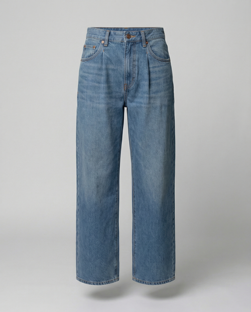 Comfortable Loose Women's Jeans-schmidt modehaus20240815-Calm Wears-Blue-S-Calm Wears