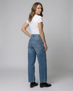 Comfortable Loose Women's Jeans-schmidt modehaus20240815-Calm Wears-Blue-S-Calm Wears
