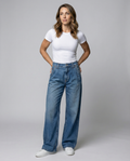 Comfortable Loose Women's Jeans-schmidt modehaus20240815-Calm Wears-Blue-S-Calm Wears